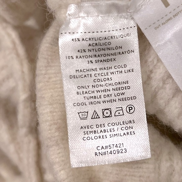 Lou & Grey Ribbed Tunic Sweater Hoodie - Picture 8 of 8